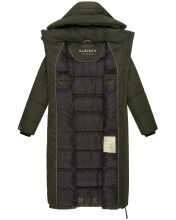 Marikoo Nadeshikoo XVI Damen Winter Steppjacke Dark Olive Größe L - Gr. 40