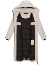Marikoo Nadeshikoo XVI Damen Winter Steppjacke Light Grey Größe XS - Gr. 34