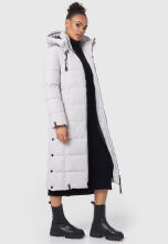 Marikoo Nadeshikoo XVI Damen Winter Steppjacke Light Grey Größe XXL - Gr. 44