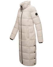Marikoo Nadeshikoo XVI Damen Winter Steppjacke Light Grey Größe XXL - Gr. 44