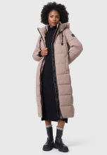 Marikoo Nadeshikoo XVI ladies winter quilted jacket Taupe Grey Größe S - Gr. 36