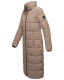 Marikoo Nadeshikoo XVI ladies winter quilted jacket Taupe Grey Größe S - Gr. 36
