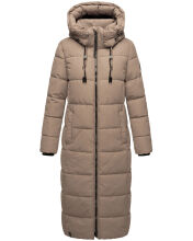 Marikoo Nadeshikoo XVI ladies winter quilted jacket Taupe Grey Größe M - Gr. 38