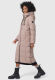 Marikoo Nadeshikoo XVI ladies winter quilted jacket Taupe Grey Größe M - Gr. 38
