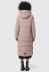 Marikoo Nadeshikoo XVI ladies winter quilted jacket Taupe Grey Größe M - Gr. 38
