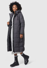 Marikoo Nadeshikoo XVI Damen Winter Steppjacke Anthrazit Größe S - Gr. 36