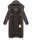 Marikoo Nadeshikoo XVI Damen Winter Steppjacke Anthrazit Größe S - Gr. 36