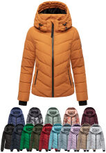 Marikoo Samuiaa modische Damen Winter Steppjacke