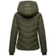 Marikoo Samuiaa XVI Damen Steppjacke Dark Olive Größe XS - Gr. 34