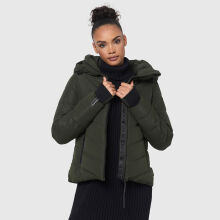 Marikoo Samuiaa XVI Damen Steppjacke Dark Olive Größe XXL - Gr. 44