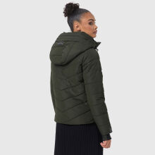 Marikoo Samuiaa XVI Damen Steppjacke Dark Olive Größe XXL - Gr. 44