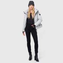 Marikoo Samuiaa XVI ladies quilted jacket Light Grey Größe S - Gr. 36