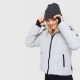 Marikoo Samuiaa XVI ladies quilted jacket Light Grey Größe S - Gr. 36