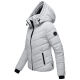Marikoo Samuiaa XVI ladies quilted jacket Light Grey Größe S - Gr. 36