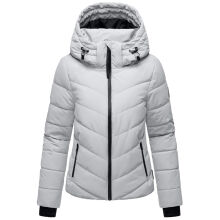 Marikoo Samuiaa XVI Damen Steppjacke Light Grey Größe XL - Gr. 42