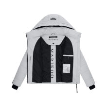 Marikoo Samuiaa XVI Damen Steppjacke Light Grey Größe XXL - Gr. 44