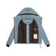 Marikoo Samuiaa XVI Damen Steppjacke Powder Blue Größe S - Gr. 36