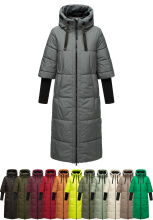 Navahoo Ciao Miau Damen lange Winterjacke