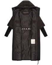 Navahoo Ciao Miau XIV Damen Winterjacke Schwarz Größe S - Gr. 36