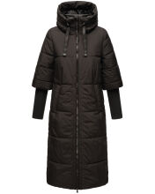 Navahoo Ciao Miau XIV ladies winter jacket Schwarz Größe XXL - Gr. 44