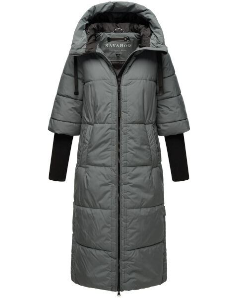 Navahoo Ciao Miau XIV Damen Winterjacke Stormy Blue Größe L - Gr. 40