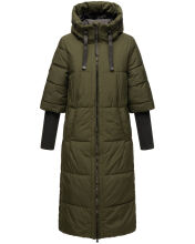Navahoo Ciao Miau XIV ladies winter jacket Dark Olive Größe L - Gr. 40