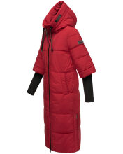 Navahoo Ciao Miau XIV Damen Winterjacke Dark Red Größe S - Gr. 36