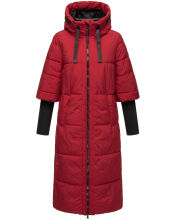 Navahoo Ciao Miau XIV Damen Winterjacke Dark Red Größe XL - Gr. 42