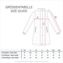 Navahoo Ciao Miau XIV ladies winter jacket Rusty Cinnamon Größe XS - Gr. 34