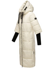 Navahoo Ciao Miau XIV Damen Winterjacke Off White Größe XL - Gr. 42