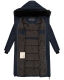 Marikoo Zuraraa XVI Damen Winterjacke Navy Größe L - Gr. 40