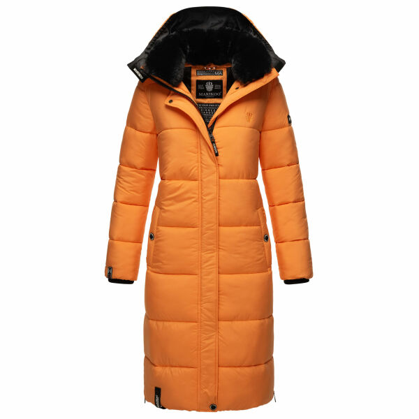 Marikoo Reliziaa Damen Wintermantel Apricot Sorbet Größe S - Gr. 36