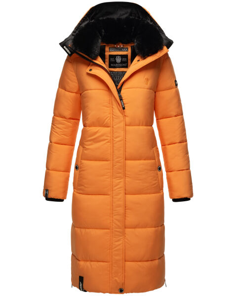 Marikoo Reliziaa Damen Wintermantel Apricot Sorbet Größe XXL - Gr. 44