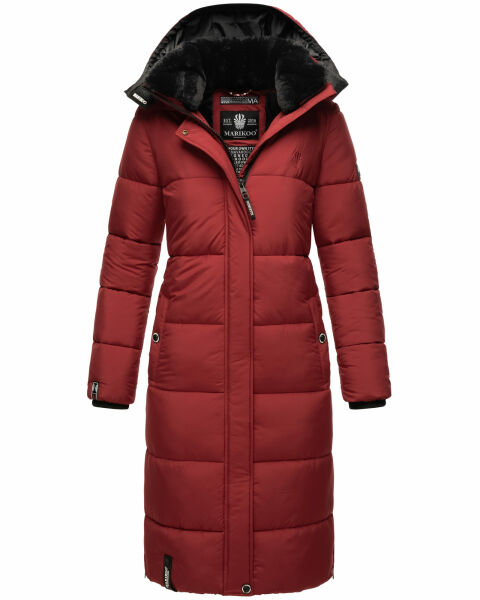 Marikoo Reliziaa ladies winter coat Dark Red Größe M - Gr. 38