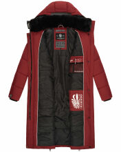Marikoo Reliziaa ladies winter coat Dark Red Größe M - Gr. 38