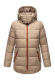 Navahoo Wattewölkchen Damen Steppjacke Taupe Grey Größe L - Gr. 40