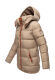 Navahoo Wattewölkchen Damen Steppjacke Taupe Grey Größe L - Gr. 40