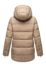 Navahoo Wattewölkchen Damen Steppjacke Taupe Grey Größe XL - Gr. 42