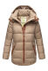 Navahoo Wattewölkchen Damen Steppjacke Taupe Grey Größe XL - Gr. 42