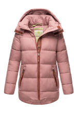 Navahoo Wattewölkchen ladies quilted jacket Dark Rose Größe M - Gr. 38