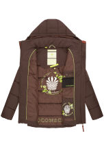 Navahoo Wattewölkchen ladies quilted jacket Dark Choco Größe XL - Gr. 42