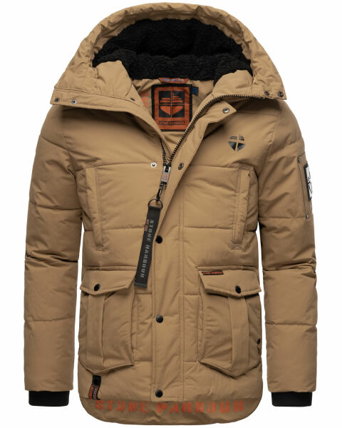 Stone Harbour Admaroo Winterjacke Lightbrown Größe S - Gr. S
