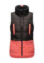 Marikoo Kiraraa Damen Weste B958 Schwarz-Rou Größe S - Gr. 36