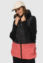 Marikoo Kiraraa Damen Weste B958 Schwarz-Rou Größe S - Gr. 36