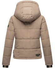 Navahoo Mit Liebe XIV Damen Winter Steppjacke B981 Taupe Grey Größe L - Gr. 40
