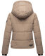 Navahoo Mit Liebe XIV Damen Winter Steppjacke B981 Taupe Grey Größe L - Gr. 40