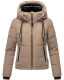 Navahoo Mit Liebe XIV Damen Winter Steppjacke B981 Taupe Grey Größe XL - Gr. 42