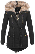 Navahoo Diamond Damen Winterjacke B648a Schwarz Größe S - Gr. 36