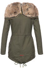 Navahoo Diamond Damen Winterjacke B648a Gruen Größe S - Gr. 36