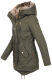 Navahoo Diamond Damen Winterjacke B648a Gruen Größe S - Gr. 36